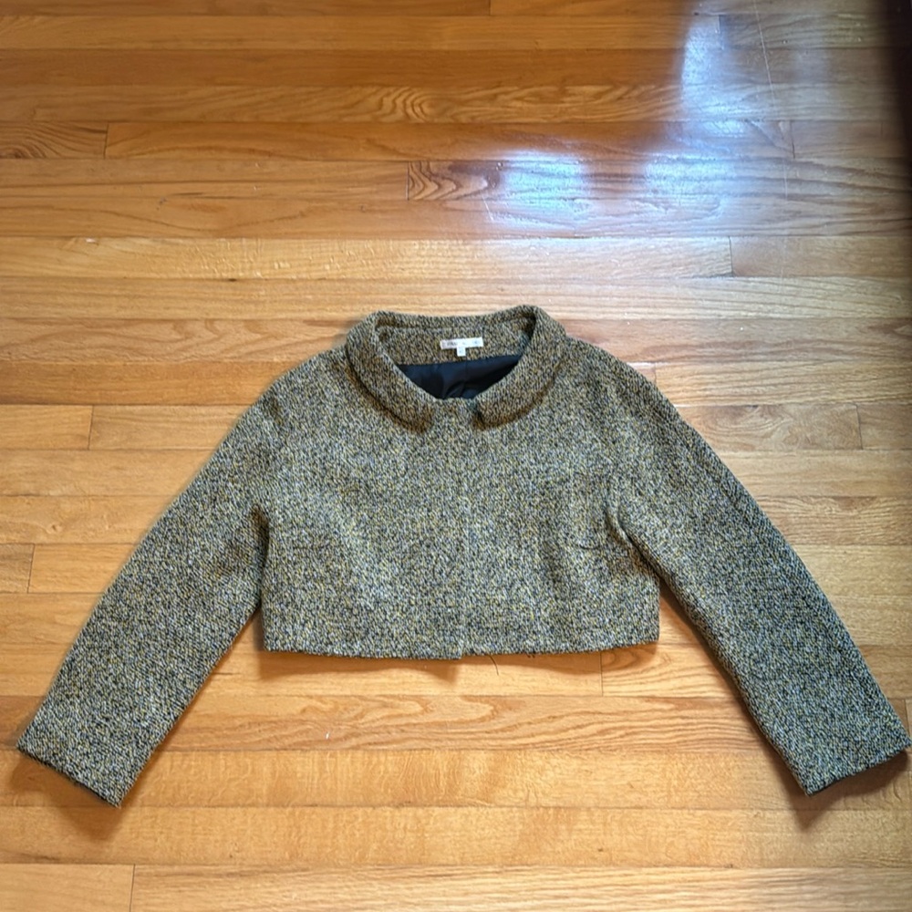 Paule Ka cropped jacket, 3/4 sleeves , size 6